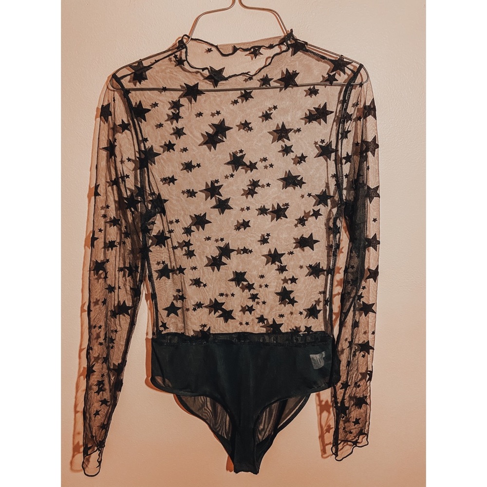 ☆NWOT Shein Mesh Bodysuit ☆